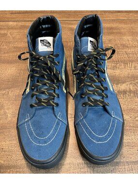 Vans Sk8-Hi Parks Project Leave It Better Than You Found It Men's 11.5 Blue